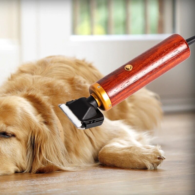 HILDA 55W 200W Haustier Elektrische Rasierer Katze Hund Haar Haarschneidemaschine Ebene Stecker-in Haar Cutter Trimmer Haarschnitt Haustier Liefert
