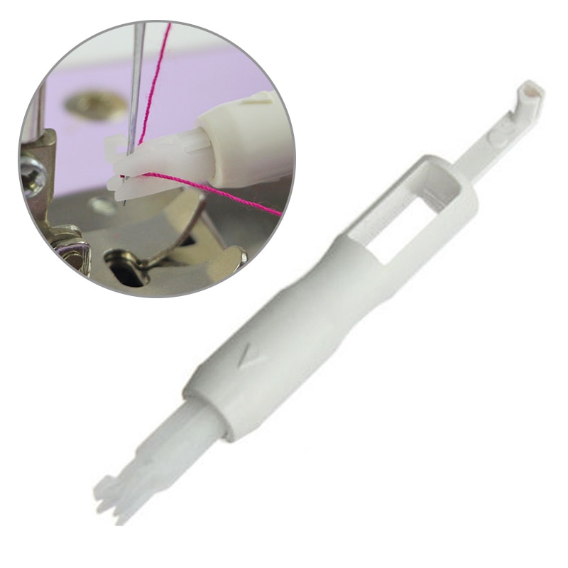 5Stck Nähmaschine Nadel Einfädler Manuelle Steppstich-nähmaschine Einsetzen Werkzeug Kunststoff Steppstich Nähgarn Einfädler
