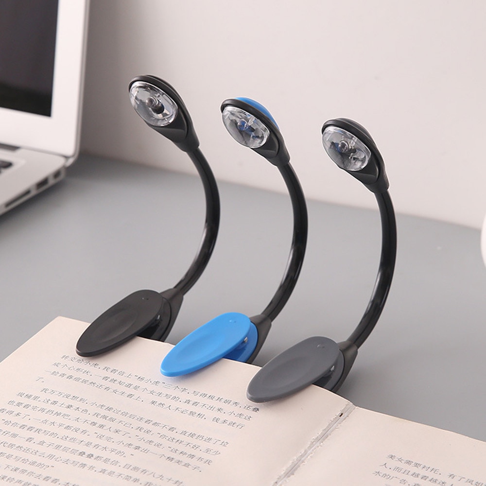 Feine Bequem Tragbare Reise Buch Lesen Licht Lampe Mini LED Clip Klemmleuchte Für Reise Schlafzimmer Buch Leser Weihnachten