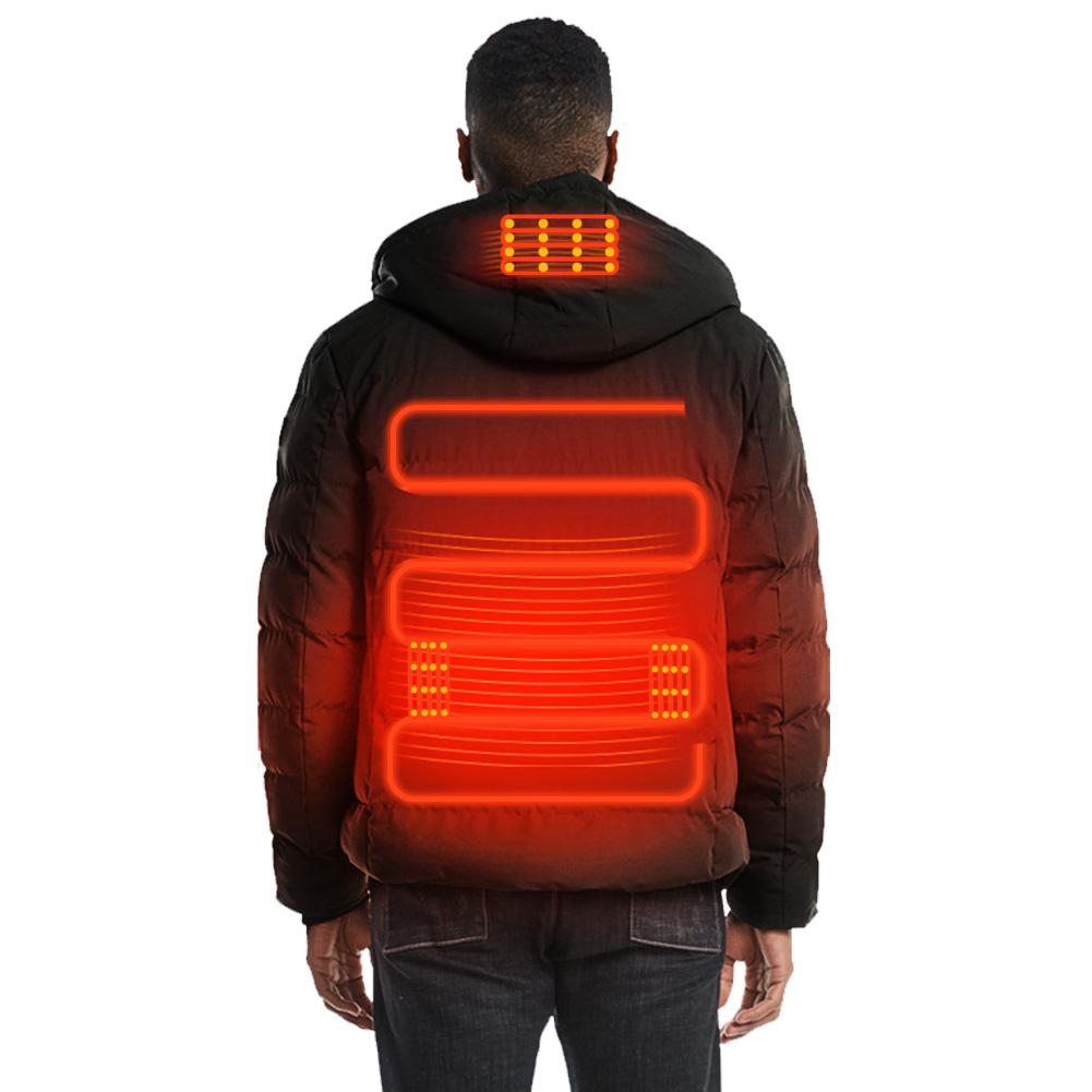 Männer Winter draussen USB Infrarot Heizung Weste Jacke Elektrische Thermische Weste Kleidung Für Sport Wandern Klettern USB Ladung