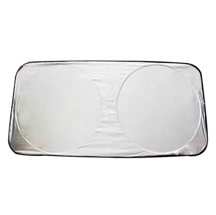 Auto Styling Falten Jumbo Vorne Hinten Auto Fenster Sonnenschutz Auto Visier Windschutzscheibe Block Abdeckung Auto Windschutzscheibe Sonnenschirm 150*70CM