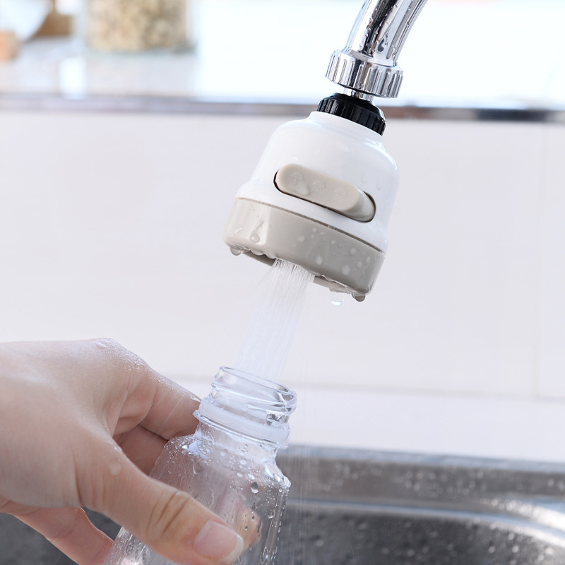 Küche 3 modi 360 drehbare klopfen wasserhahn belüfter blasiert flexibel wasser sparen hochdruck Filter Adapter Spritzgerät wasser Filter