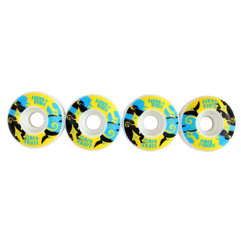 4 Teile/satz Skateboard Räder dauerhaft PU Schlittschuh Räder Longboard Doppel Rocker Skateboard Räder