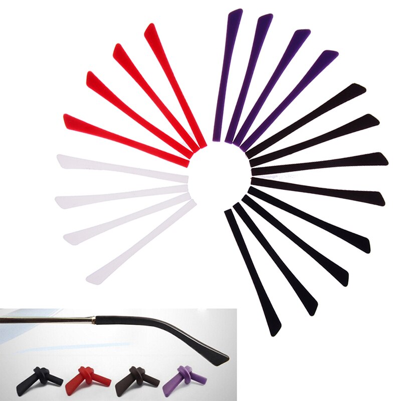 4 Pc Silikon Griff Tempel Spitze Halfter Anti Unterhose Ohr Haken Brillen Brillen Zubehör Brillen Zubehör