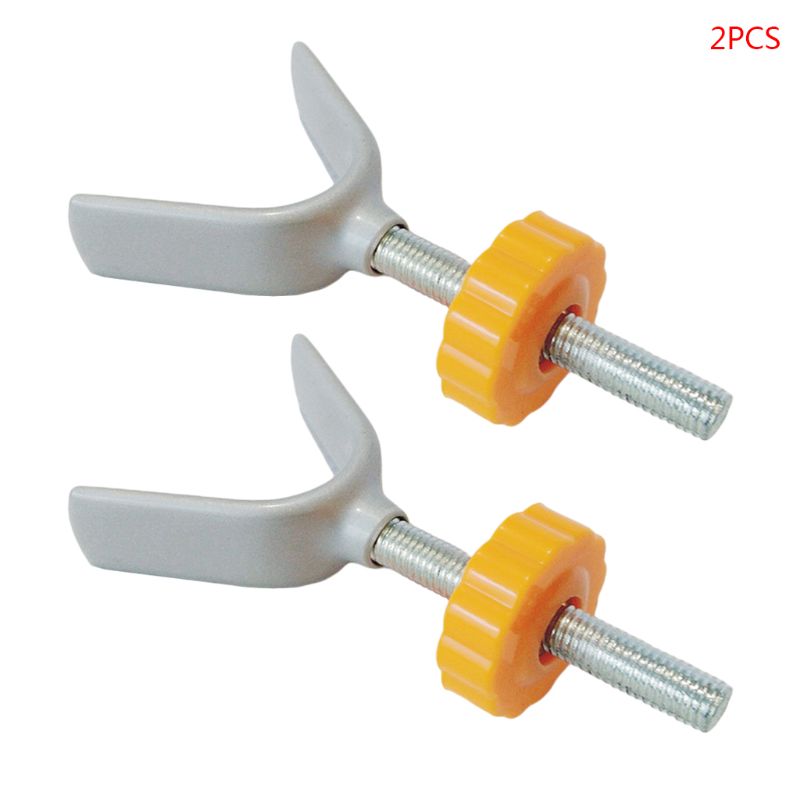 2 Teile/satz Tor Y-förmigen Schraube Bolzen murmeln Treppe Fix robust Sicherheit Bar Installieren Haushalt Sichere Isolation Zaun Zubehör