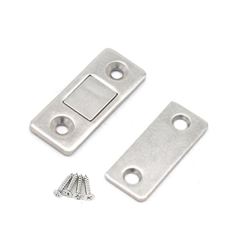 1/2/4 teile/satz Starke Tür Näihr Magnetische Tür Fangen verriegeln Tür Magnet für Möbel Schrank Schrank mit schrauben Ultra Th
