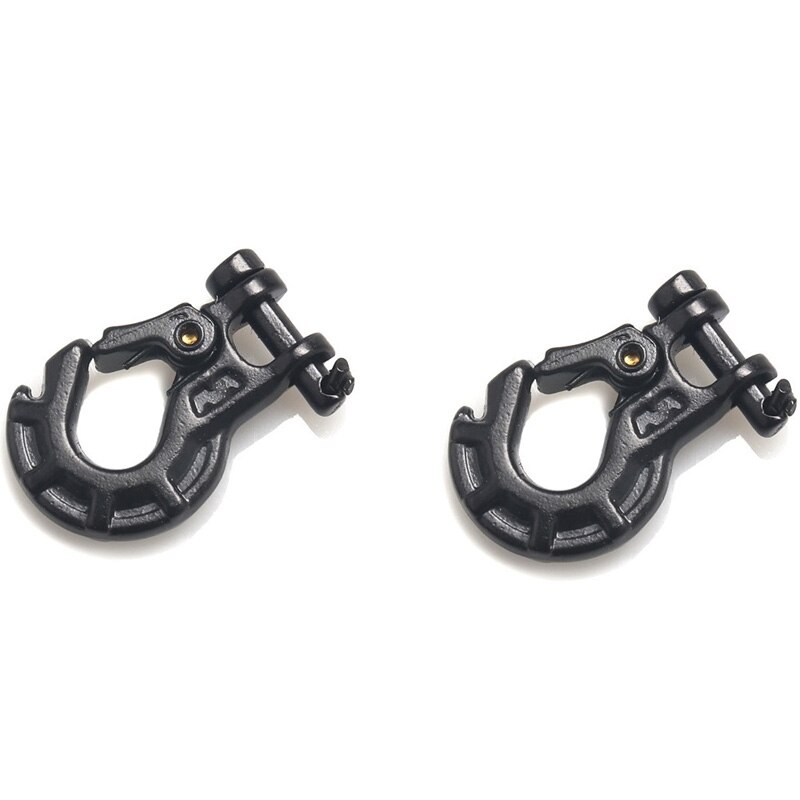 RC Metall Anhänger Haken Winde Haken für 1/10 RC Raupe Auto axial SCX10 Traxxas TRX4 D90 Tamiya CC01 Simulation Dekoration teile