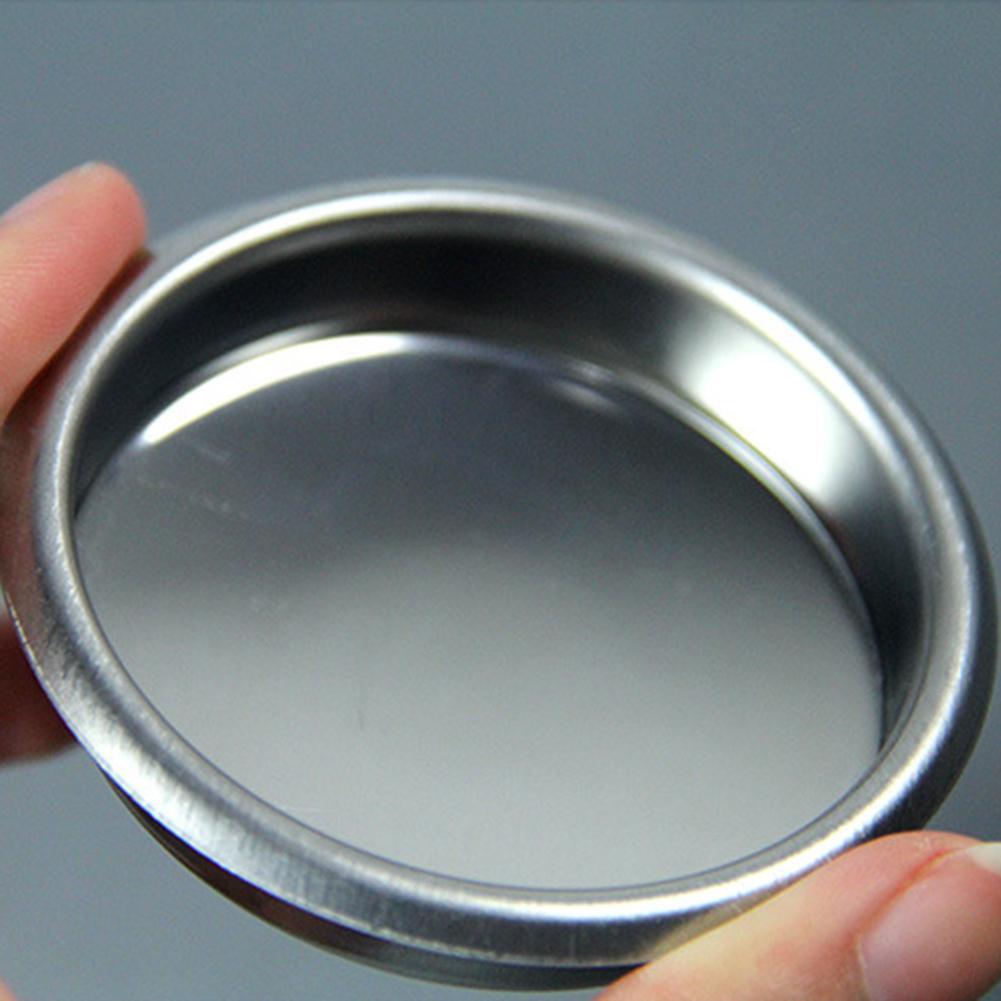 58mm Mini Metall blind Filter Halbautomatische Ccoffee Maschine Espresso Kaffee Maschine RückspüLunge Reinigung blind Schüssel Kaffee Werkzeuge