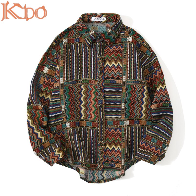Mann Hemden Frühling/Herbst Kleidung Baumwolle lässig Übergroßen Mantel Neue Outwearing Braun XL XXL Junge Kleidung Voll hülse