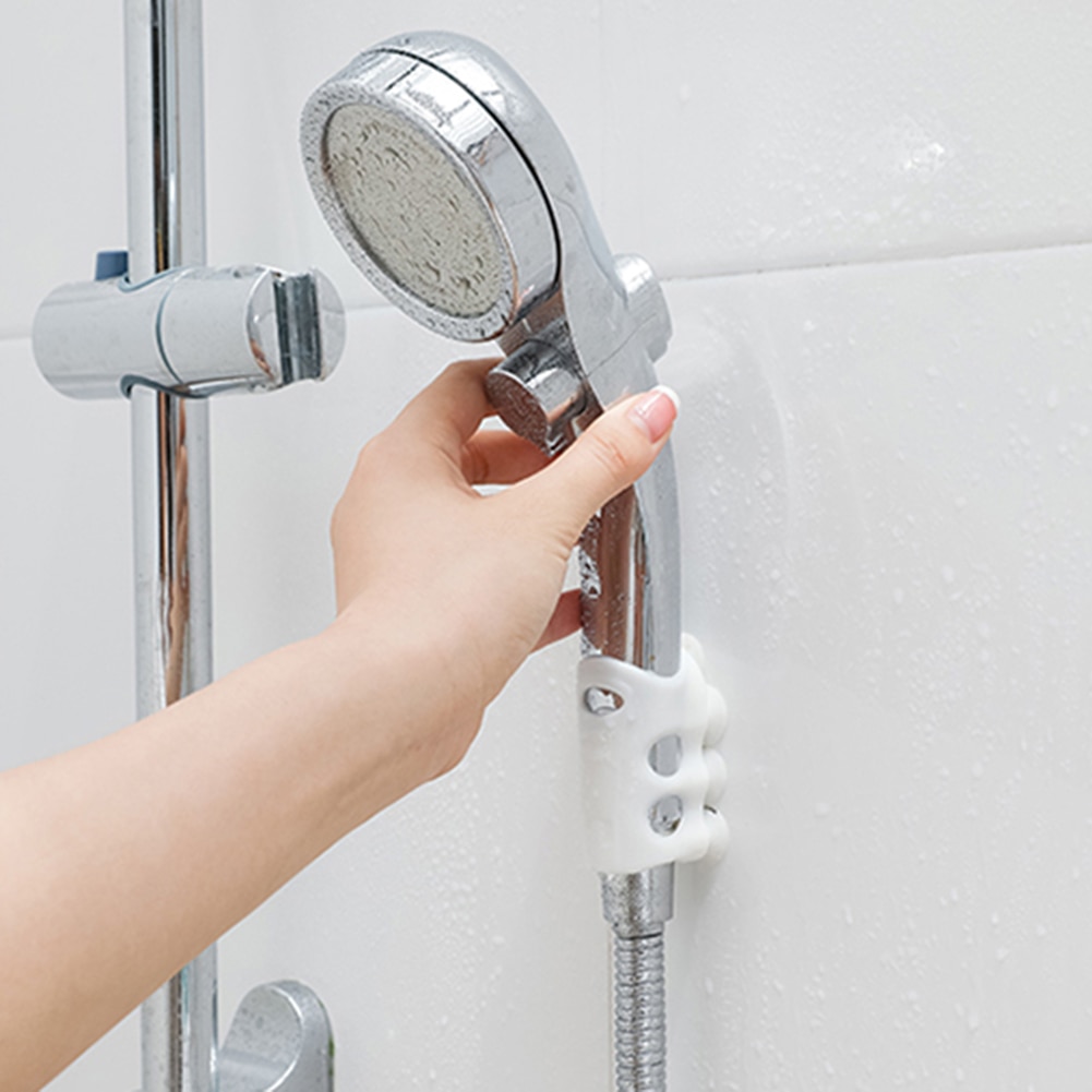 Zauberstab Montieren Dusche Feste Halterung Tasse Dusche Kopf Halfter Schlecht Saug Silikon für Haushalt Schlecht Ornamente
