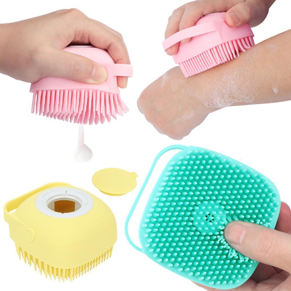 Silikon Dusche Pinsel Mit Haken Körper Pinsel Anti-Zellulitis Schmutz Dusche Entferner Baby Duschen Schlamm Reinigung Pinsel Massage Pinsel i3E7