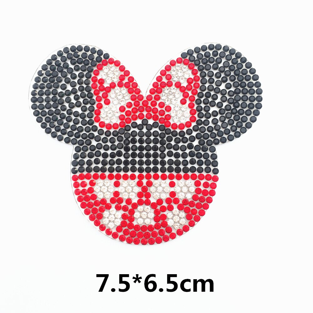 Ebene Strass Art Kleidung Diy Patch Applikationen Eisen auf Flecken Applikationen Kleidung Nette