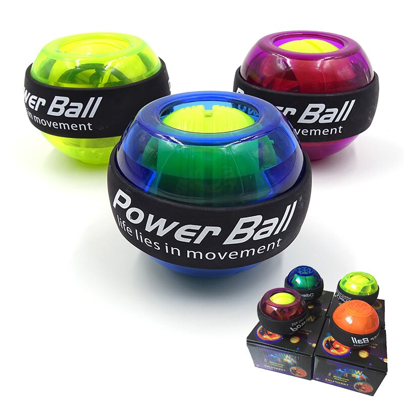 LED Handgelenk Ball Trainer Gyroskop Handgelenk-stärkungsmittel-Ball Kreisel Energie Ball Arm Trainer ÜSpund Maschine Fitnessstudio Energie Ball Fitness Ausrügestochen