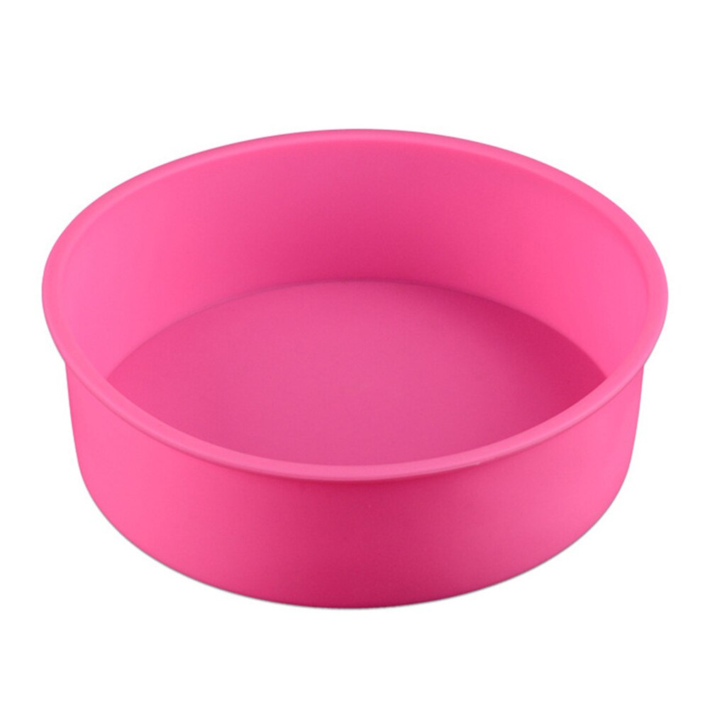 6 zoll Kuchen bilden Silikon Runde Mousse Brot Muffin Pfanne Backformen Schimmel Backblech DEC889