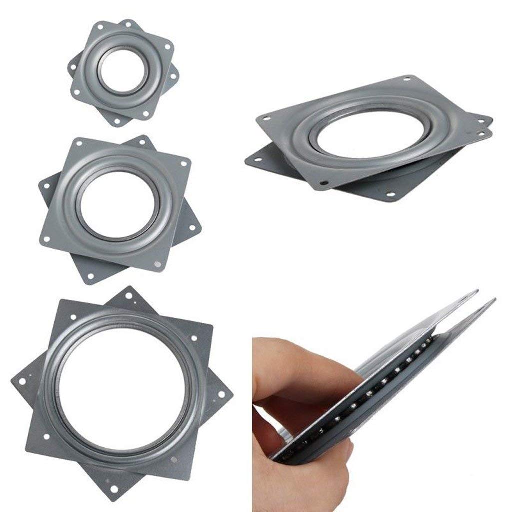 Neue Stil faul Susan Kugellager Metall schwenken Platte Drehung 360 Grad Hohl Kostenloser Rotierenden Anzeige-ständer Kleine Plattenspieler