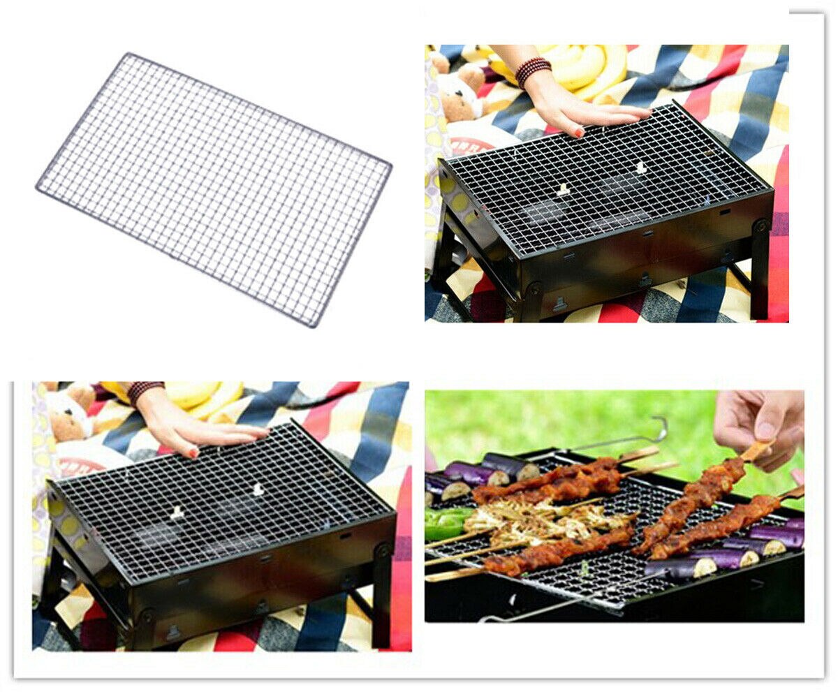 Grill Grill BBQ Edelstahl Ersatz Gittergewebe WireI Netz Außen Kochen