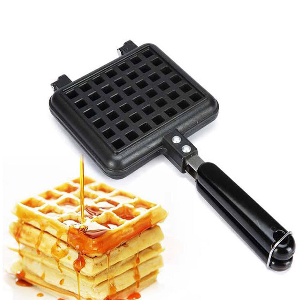 1Stck nicht-Stock Waffeln Hersteller Maschine Küche Waffel Pfanne Gas Ei Backform Maschine Hersteller blasiert Ofen Kuchen kuchen Frühstück