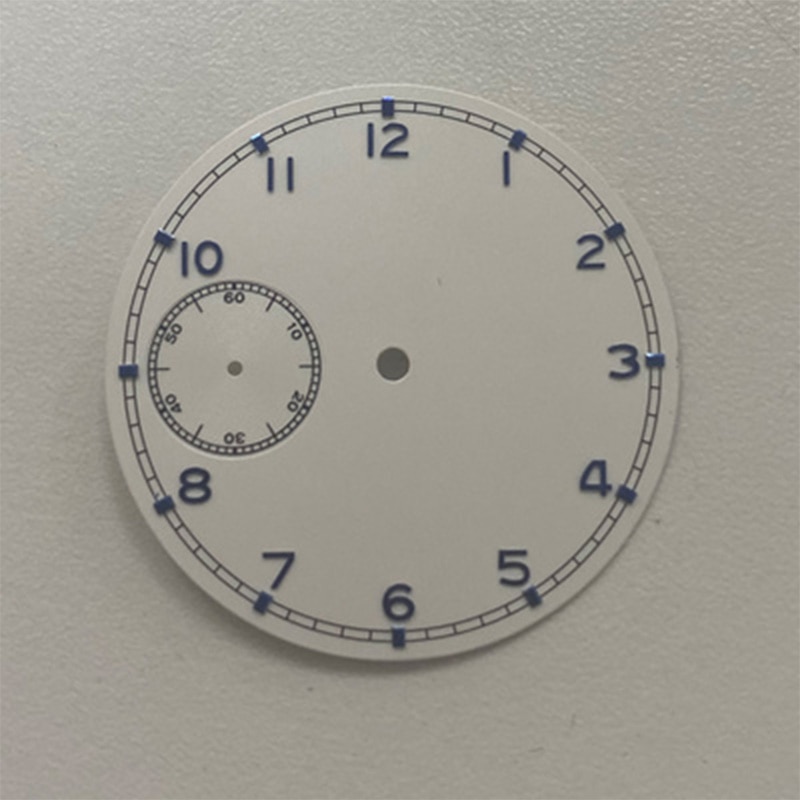 37mm Edelstahl Uhr Zifferblatt Für und 6497 Möwe beschädigen-G 3600 Serie Bewegung Reparatur Ersatz Uhr gesicht Zugehörigkeit