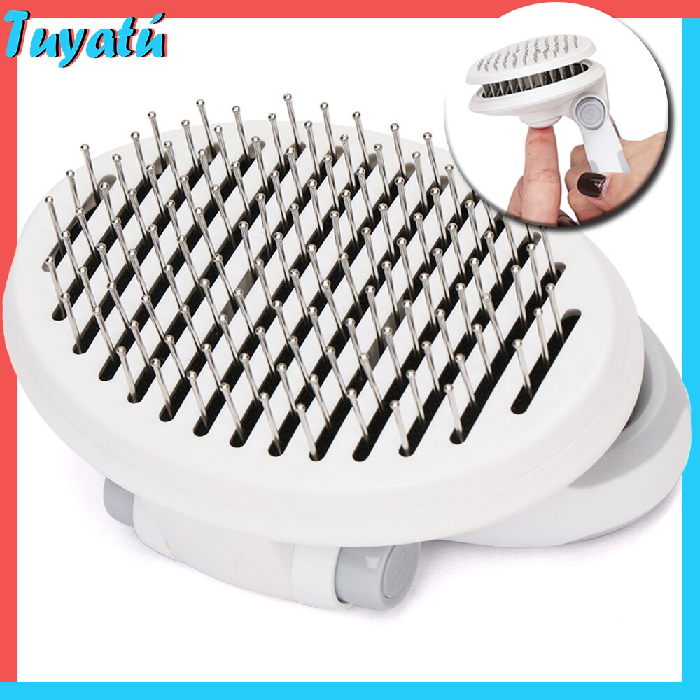 Haustier Katze Deshedding Kämme Pinsel Adjustbale Katze Haar Entferner Kamm für Katzen Hund Pinsel Haustier Katzen Pflege Werkzeuge Welpen Kätzchen pinsel