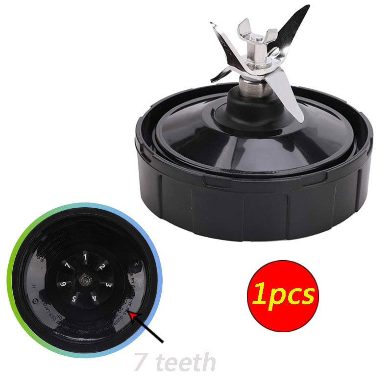 1 stücke 7 Flossen Untere Klinge für Nutri Ninja Rührgerät Entsafter Rührgerät Ersatz Auszieher Ersatz Teile für BL682-30 BL642-30 BL450-30