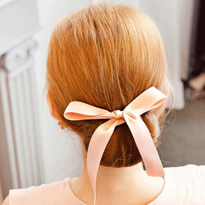 1 stücke Frauen Haar Styling Werkzeuge Magie Schwamm Schaum Curler Haar Twist Hersteller Band Bowknot Haar Brötchen Hersteller Mädchen frisur