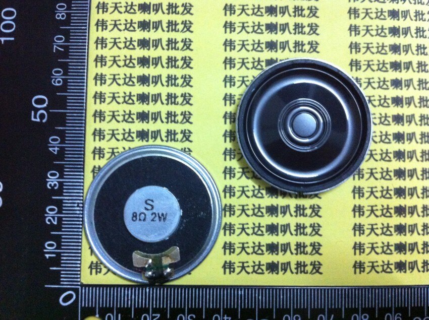 Neue Handy, Mobiltelefon DVD/EVD lautsprecher Horn 8 Ohm 2 Watt 8R 2 W Durchmesser 40 MM 4 cm Dicke 5,5mm Audio- Lautsprecher