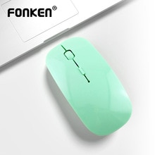 FONKEN Drahtlose Maus 2,4G Empfänger PC Maus Für Samsung Laptop Computer 1600 DPI USB Maus kabellos MousTablet Zubehör