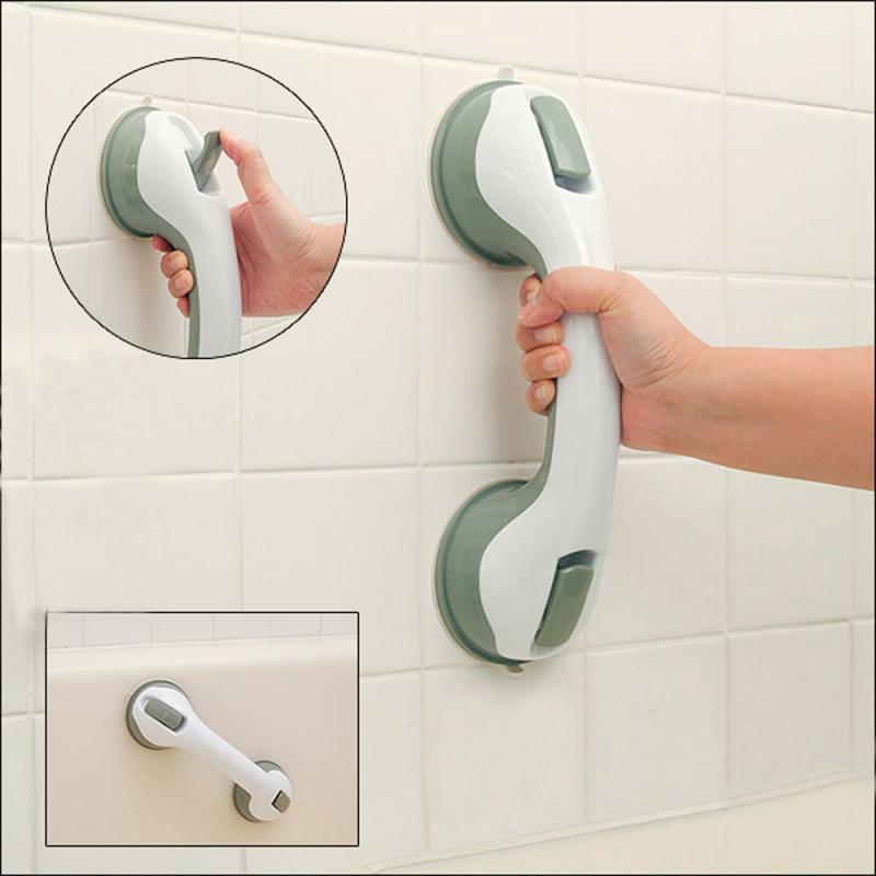 1PC Schlecht Saugnapf Griff Haltegriff Schlecht Wc Dusche Badewanne Schlecht Dusche Haltegriff Schiene Griff Für Ältere sicherheit