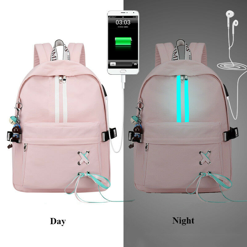 Tourya Anti Diebstahl Reflektierende Wasserdichte Frauen Rucksack USB Ladung Schule Taschen Für Mädchen Reise Laptop Rucksack Bookbags