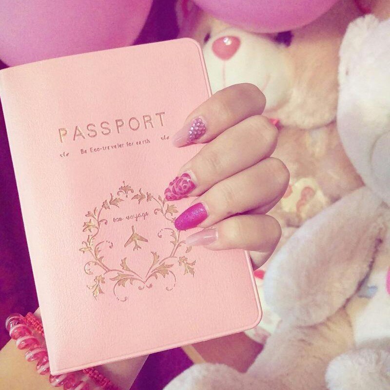 Nützliche Neue Reisepass Paare Abdeckung Karte fallen Reise Geschäft Kreditkarte Halfter Reise Ich würde Dokument Reisepass Tasche