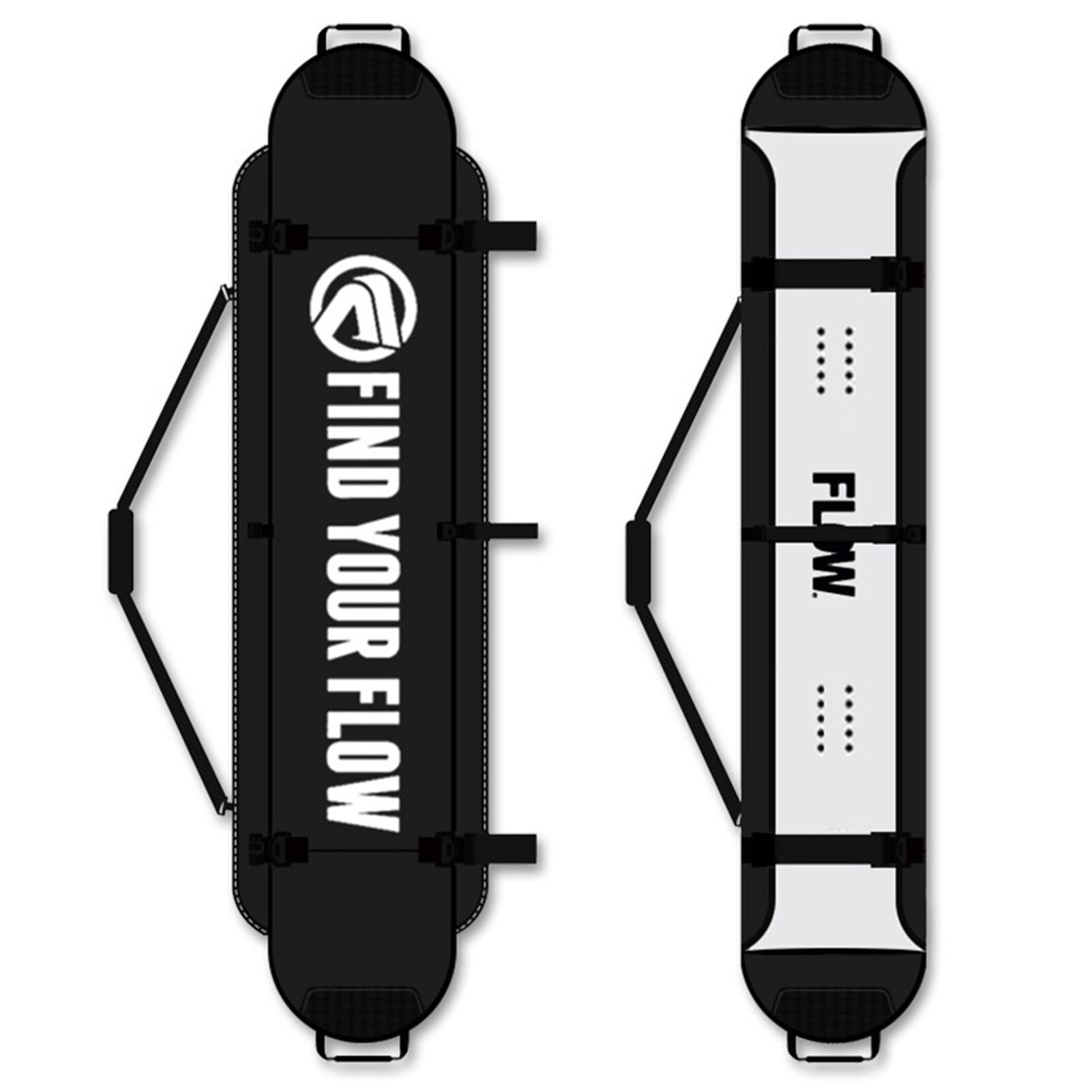 Snowboard Tasche FLUSS Tasche Furnier Durchführung Schulter Tasche Snowboard Wasserdichte Tasche Nylon Elastische Material Snowboard Schutz Tasche