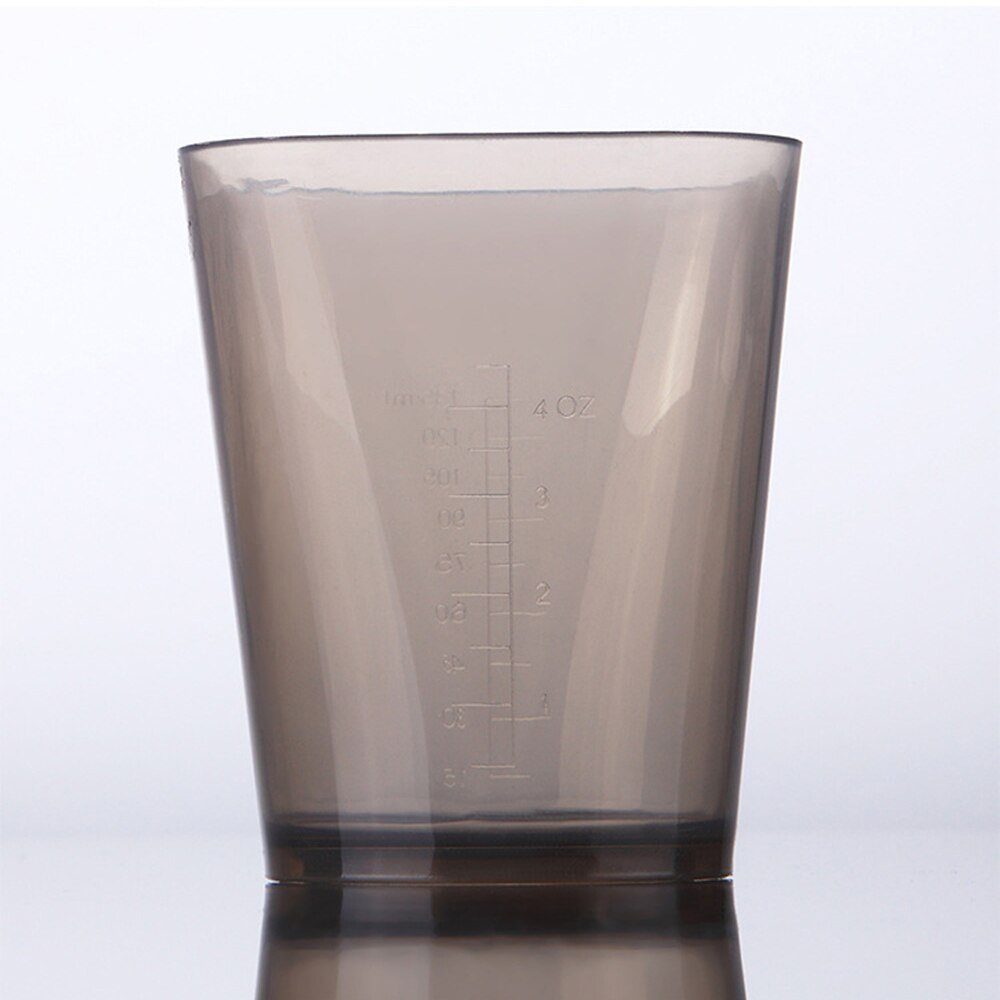 Tassen Haar Gefärbt Salon Werkzeuge Haushalt Haar Werkzeuge 1PC135ml Platz Friseur Skala Messbecher Multi-funktion Kunststoff Messen