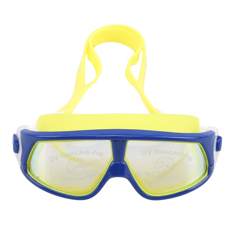 Schwimmen Brille Bequem Silikon Große Rahmen Einstellbar Schwimmen Gläser freundlicher Anti-Nebel UV Wasserdicht Schwimmen Brillen