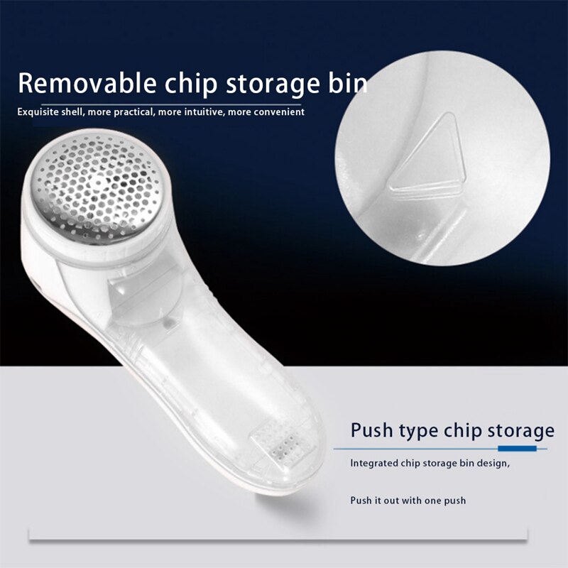 Fussel Entferner Stoff Rasierer Tragbare, Stoff Defuzzer zur Seite fahren Rasierer, Austauschbare Edelstahl Klinge