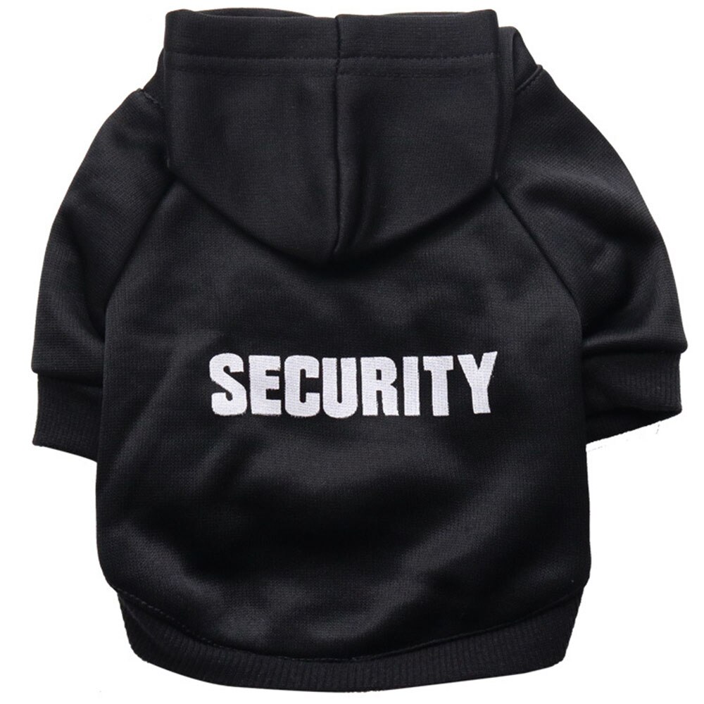 1 pc Sicherheit Hund Kleidung Klassische Haustier Hund Hoodies Kleidung für Yorkie Chihuahua Welpen Kleidung Für Kleine Hund Herbst Mantel jacke