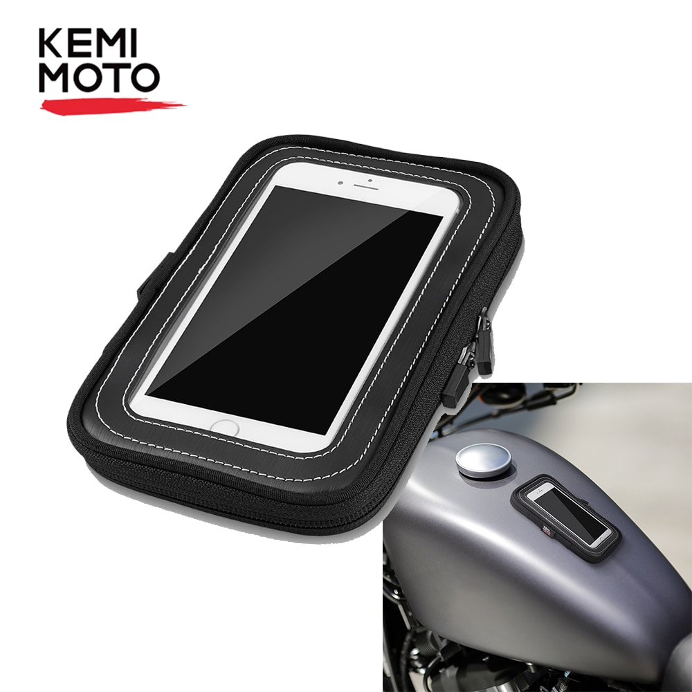 Motorrad Panzer Taschen Wasserdichte Magnetische Panzer Tasche Touchscreen Telefon GPS Tasche Für BMW R1200GS F800GS F650GS Für MT09 MT07 NC750X