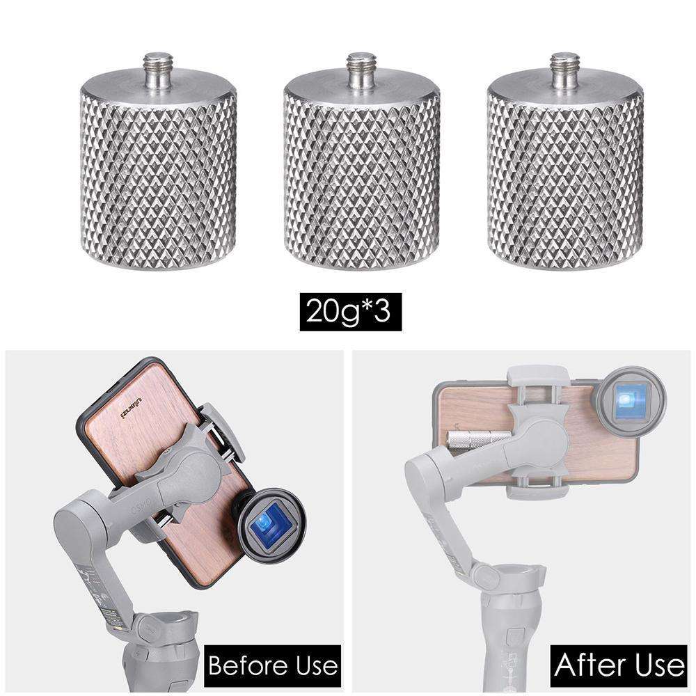 Metall Gegengewicht für DJI Osmo Handy, Mobiltelefon 3 Zähler Gewicht Gimbal Stabilisator Angewendet Gleichgewicht zu Moment Anamorph Objektiv