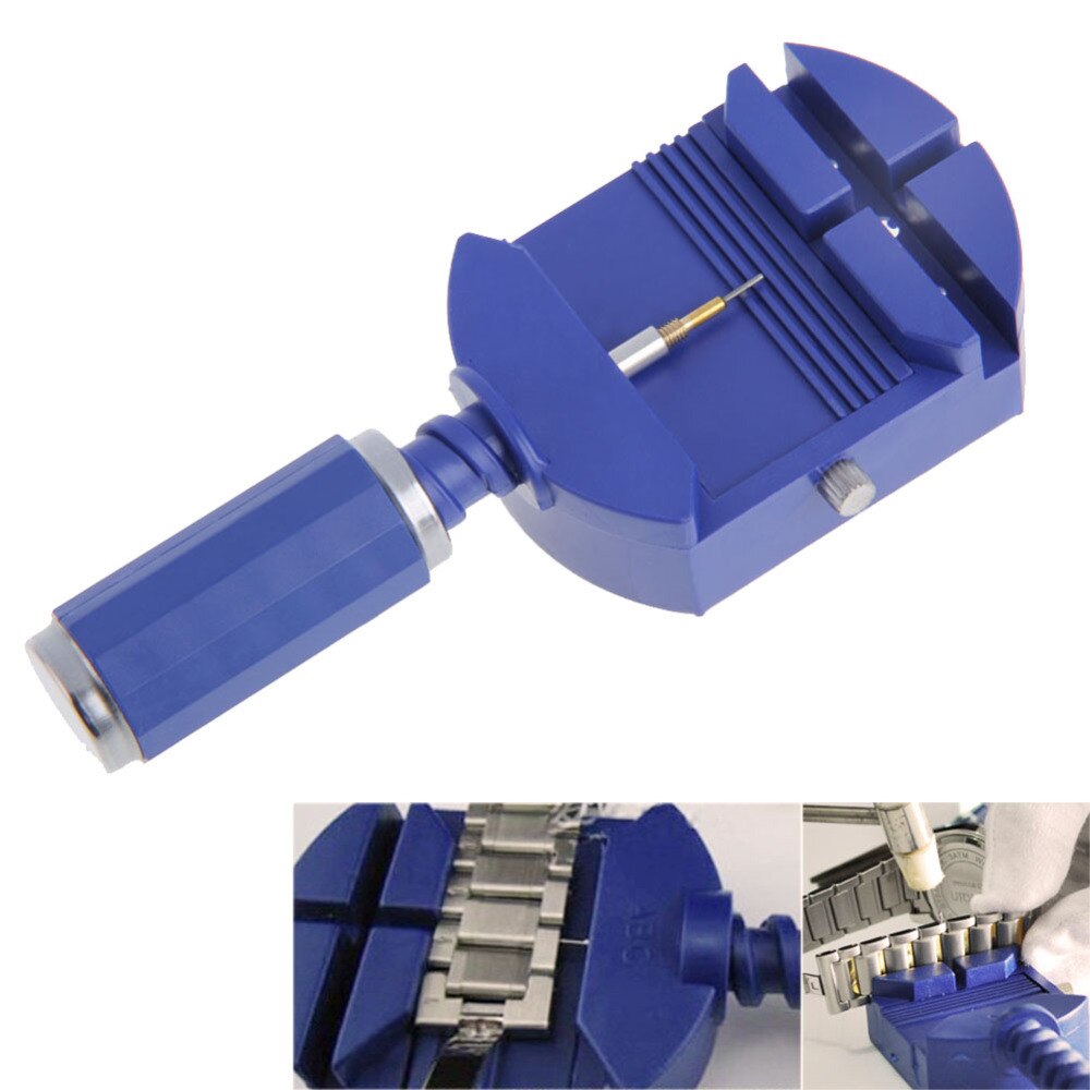 Uhr Werkzeuge für Uhr Reparatur Uhr Uhr Riemen Werkzeug Band Riemen Verknüpfung Entferner mit 5 Stifte Uhr Reparatur Werkzeug Bausatz