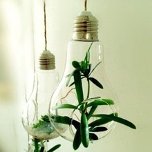 Glas Kerze Halfter Container Dekor Lampe Heimat Wasser Anlage Hängen Vase Wohnzimmer Blume Hydrokultur Lampe bilden Bett Dekoration