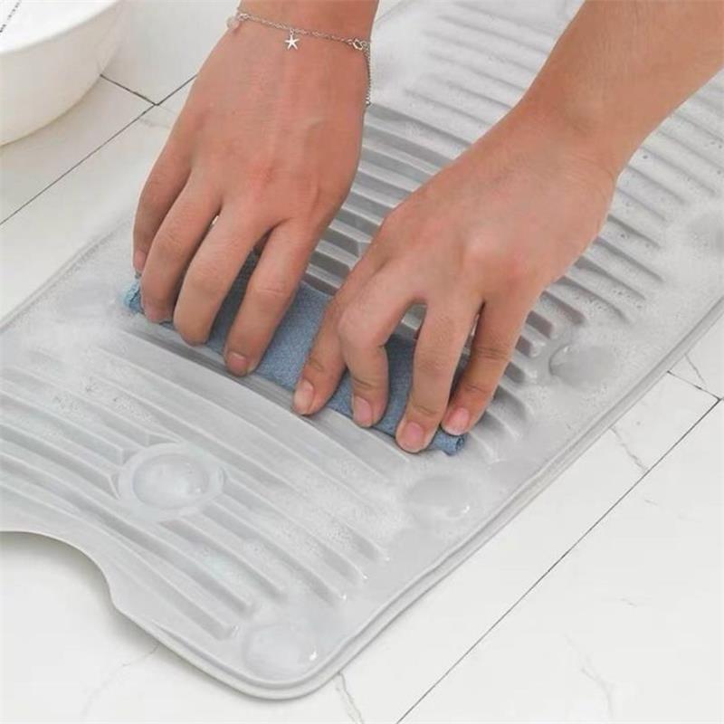 Kreative Waschbrett Anti Unterhose Waschen Bord Tragbare Faltbare Reinigung Platte Silikon Wäsche matt Wäsche Haushalts Reinigung