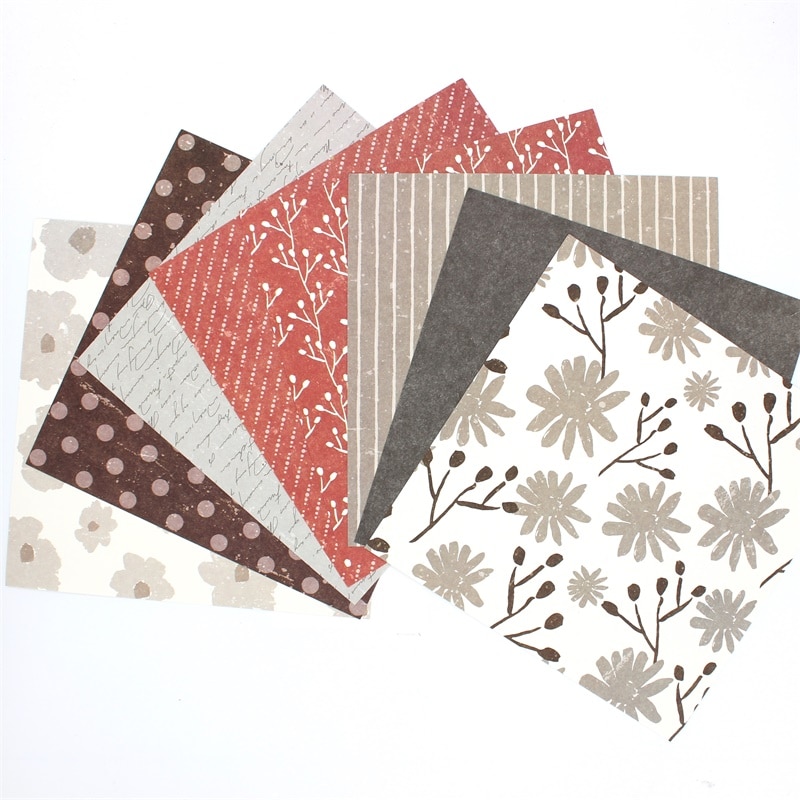 KSCRAFT 16pc Ruhig Zeit Scrapbooking Pads Papier Origami Kunst Hintergrund Papier Karte, sterben DIY Sammelalbum Papier Handwerk
