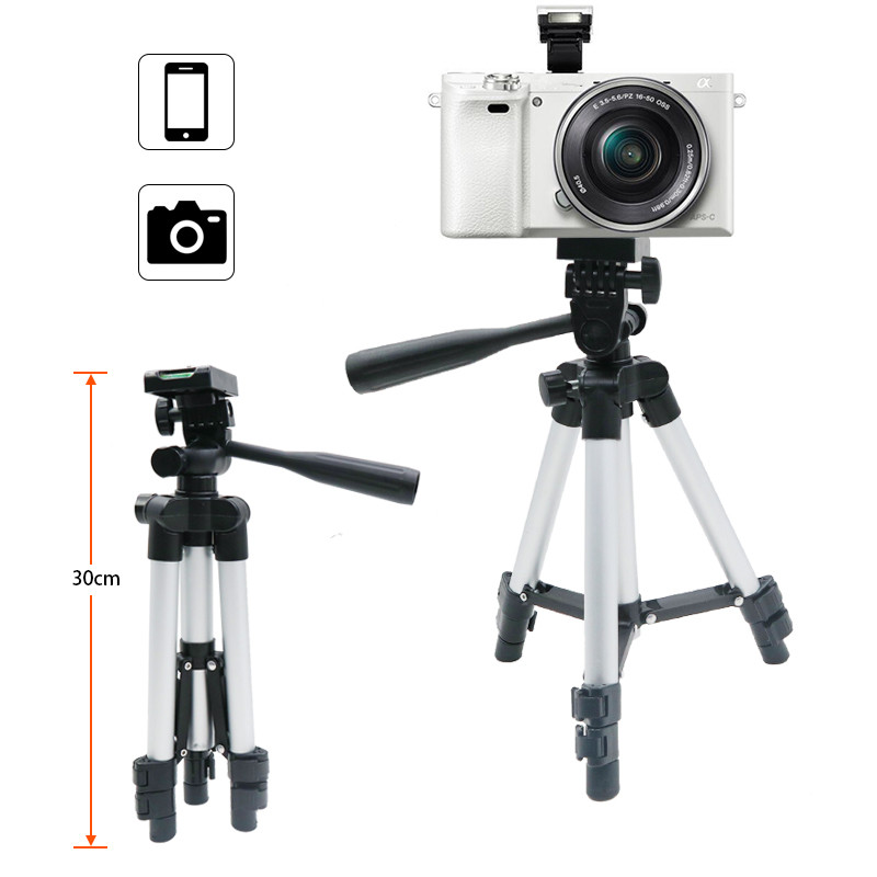 Legierung Aluminium 3 abschnitt Mini Stativ Digital Kamera stativ telefon tragbare reise smartphone stativ für selfie Aktion kamera