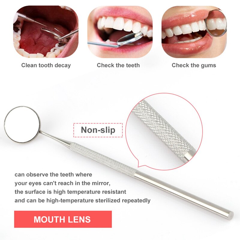 Hygiene Bausatz 6 Stck werkzeuge Ätherisches Kalkül & Plakette Entferner einstellen Zahnarzt Vorbereitet Werkzeuge Bausatz für Tiefe Zähne Reinigung