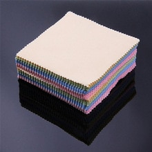 10Stck Mikrofaser Gläser Tuch Brillen Reiniger Tragbare Brillen Objektiv Zubehör Telefon Bildschirm Reinigung Tücher Zufällige Farbe