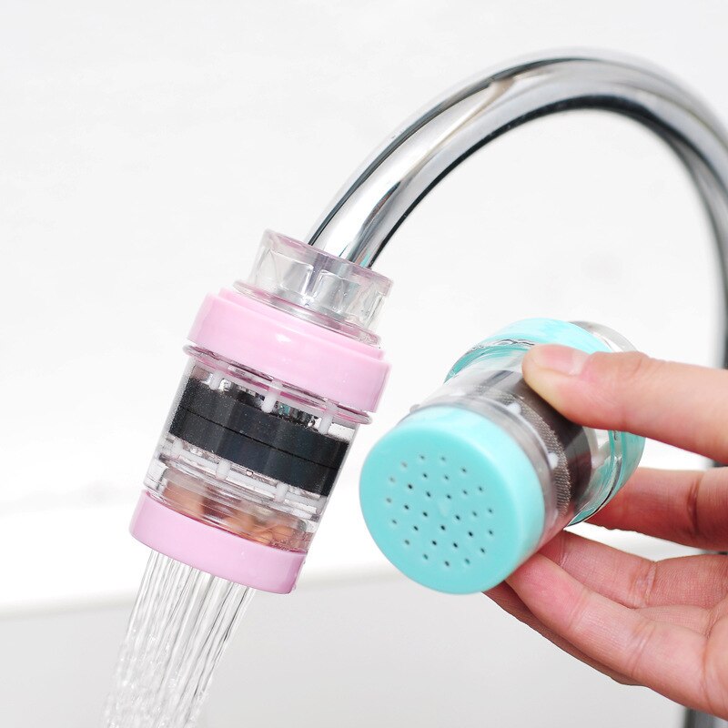 Heimat Küche Wasserhahn Filter Wasser Luftreiniger Küche klopfen Wasser Filter Haushalt Wasserhahn Spritzen-nachweisen Booster Filter