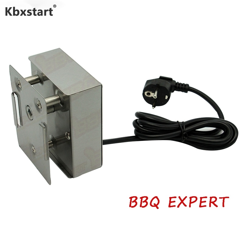 BBQ Motor- Eletrico Grill Rotisserie Rotierenden Grill Spieß 24KGS schwer Pflicht Metall Rotisserie Motor- Moteur Tournebroche 220V