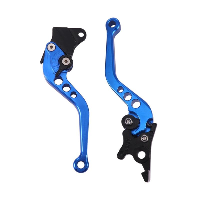 2 stücke Motorrad Brems Griff CNC Legierung Motorrad Kupplung Bremshebel Griff passen für Motorrad Änderung