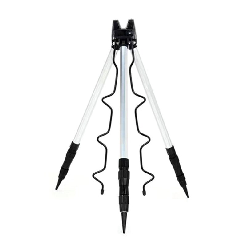 Tragbare Faltbare Dreieckige Legierung Teleskop Mutter Angelruten Halfter Faltbare Stativ Meer Angelrute