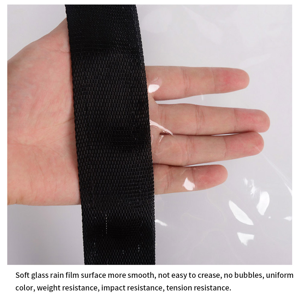 transparent Regendicht Schuppen Tuch Flugzeug Leichte Wasserdichte Tarp Abdeckung Zelt Warme Regendicht Schutz Regen Film Flugzeug