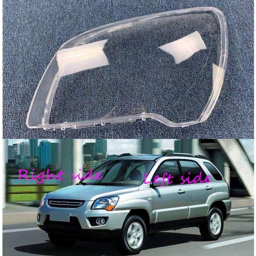 Auto Scheinwerfer Objektiv Für Kia Sportage 2007 Auto Scheinwerfer abdeckung Scheinwerfer Objektiv Auto Hülse Abdeckung